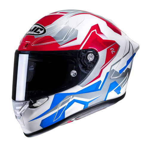 HJC RPHA 1 Nomaro Helmet White Red Blue