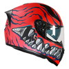 Vcan H128 Mordhi Helmet Red