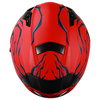 Vcan H128 Mordhi Helmet Red