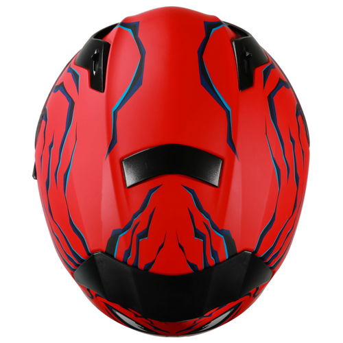 Vcan H128 Mordhi Helmet Red