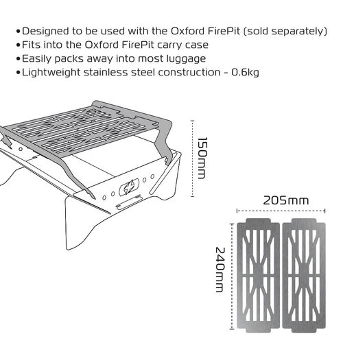 Oxford Products Grill for FirePit