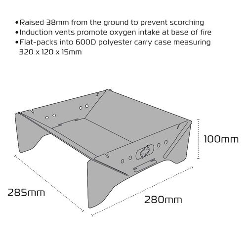 Oxford Products FirePit - Including Case