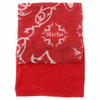 Richa Nekx Red Heraldik 2 Neck Tube Pattern Detail                                                                                                                                                                                                             