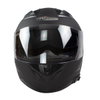 Nitro N2300 Uno Satin Black Full Face Motorcycle Helmet Front                                                                                                                                                                                                  