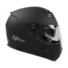 Nitro N2300 Uno Satin Black Full Face Motorcycle Helmet Right Side                                                                                                                                                                                             