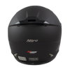 Nitro N2300 Uno Satin Black Full Face Motorcycle Helmet Back                                                                                                                                                                                                   