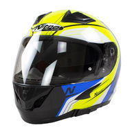 N2300 Pioneer Helmet Black Blue Yellow White