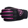 Five Globe Womens Gloves Black Fluo Pink