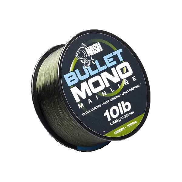 Bullet Mono 10lb Green