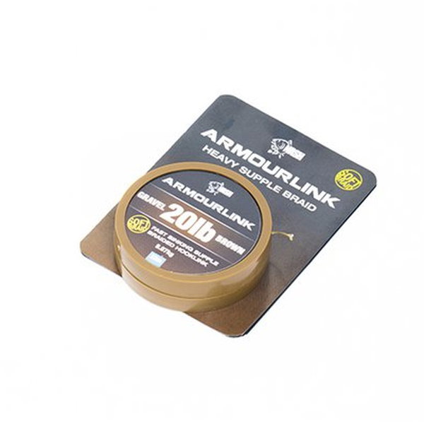 Armourlink 20lb Gravel Brown 20m