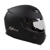 Nitro N2400 Uno Satin Black Full Face Motorcycle Helmet Right Side                                                                                                                                                                                             