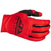 Fly Youth Lite Gloves Red Black