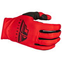 Lite Youth MX Gloves  Red Black