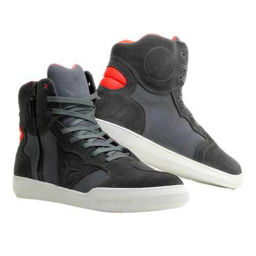 Dainese Metropolis Shoes Carbon Fluo Red