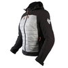 Frank Thomas Puffer Hoodie Ladies Black Grey