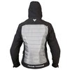 Frank Thomas Puffer Hoodie Ladies Black Grey