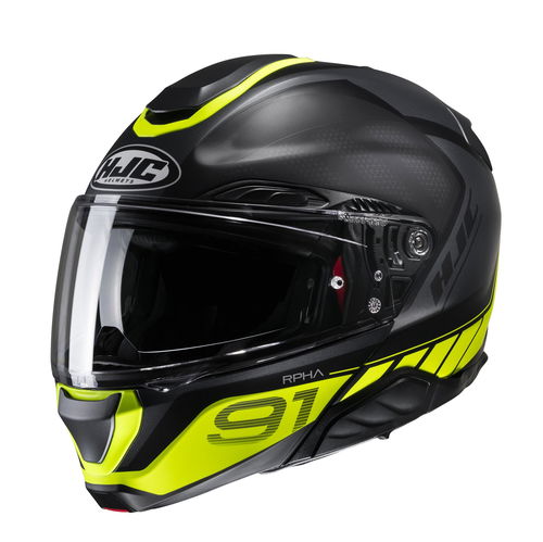 HJC RPHA 91 Helmet Rafino Fluo