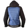 Frank Thomas Puffer Hoodie Ladies Black Blue