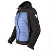 Frank Thomas Puffer Hoodie Ladies Black Blue