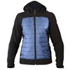 Frank Thomas Puffer Hoodie Ladies Black Blue