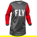 F-16 Youth MX Jersey Grey Red