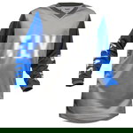 Fly F-16 Youth MX Jersey Grey Blue