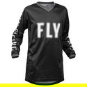 F-16 Youth MX Jersey Black White