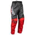 F-16 Youth MX Pants Grey Red