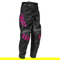 F-16 Youth MX Pants Black Pink