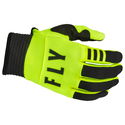 F-16 Youth MX Gloves Hi-Viz Black