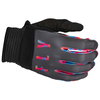 Fly Youth F-16 23 Gloves Grey Pink Blue
