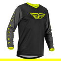 F-16 MX Jersey Black Grey Hi-Viz