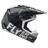Fly Kinetic Scan Youth 23 Helmet Black White