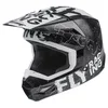 Fly Kinetic Scan Youth 23 Helmet Black White