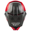 Fly Kinetic Vision Youth 23 Helmet Red Grey