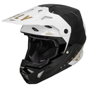 Formula CP Slant MX Helmet Black White Gold