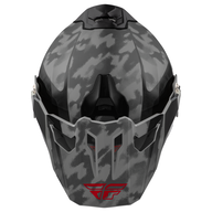 Trekker Pulse Helmet Black Red