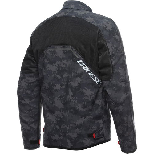 Dainese Ignite Air Textile Jacket Camo Grey Black Red Fluo