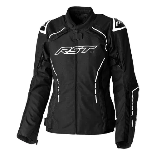 RST S1 CE Ladies Jacket Black White