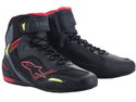 Faster-3 Rideknit Shoes Black Red Yellow Fluo