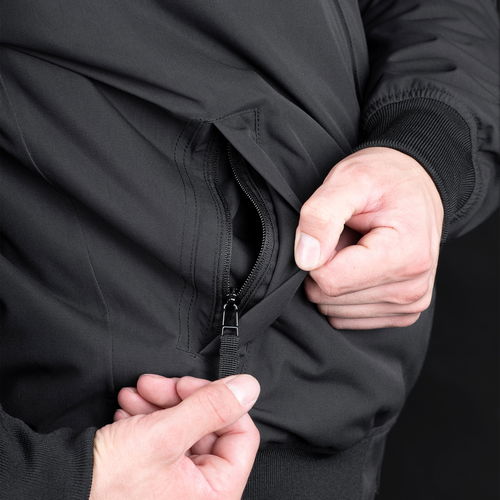 Oxford Products Bomber D2D MS Jacket Black
