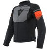 Dainese Air Fast Tex Jacket Black Grey Fluo Red