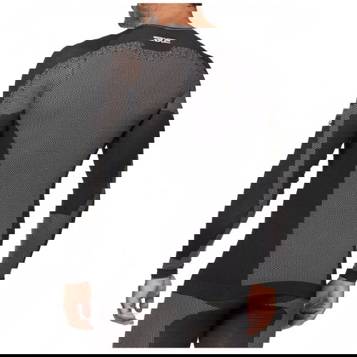 SixS Long Sleeve Jersey Round Neck Black Carbon