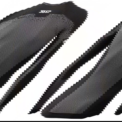SixS Long Sleeve Jersey Round Neck Black Carbon