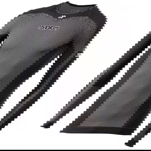 SixS Long Sleeve Jersey Round Neck Black Carbon