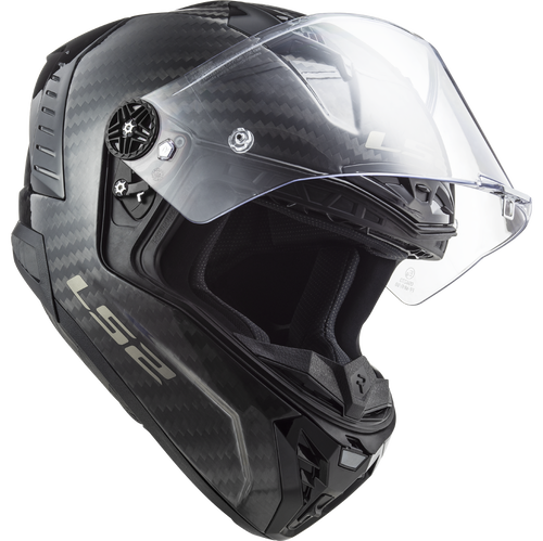 LS2 FF805 Thunder Carbon Helmet Solid Carbon