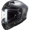 LS2 FF805 Thunder Carbon Helmet Solid Carbon