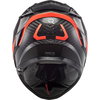 LS2 FF327 Challenger Carbon Helmet Alloy Titanium Chrome Orange
