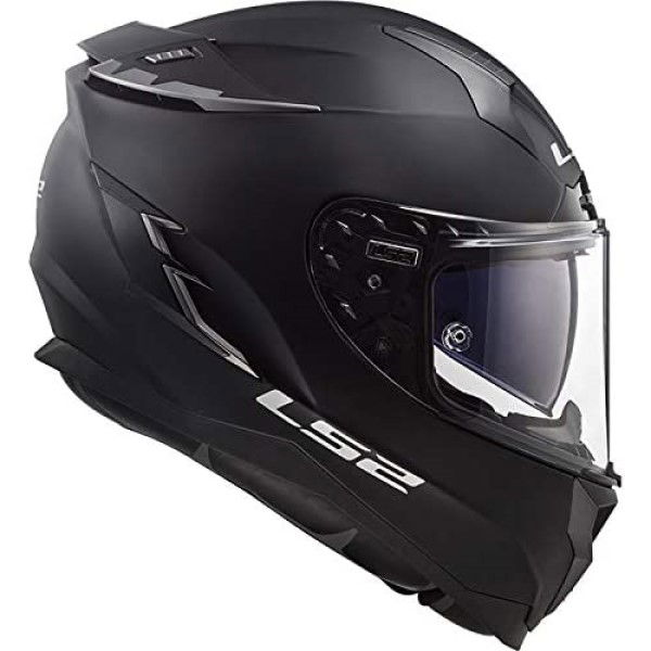 LS2 FF327 Challenger Helmet Matt Black