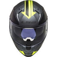 FF811 Vector II Helmet Splitter Matt Titanium Hi Viz